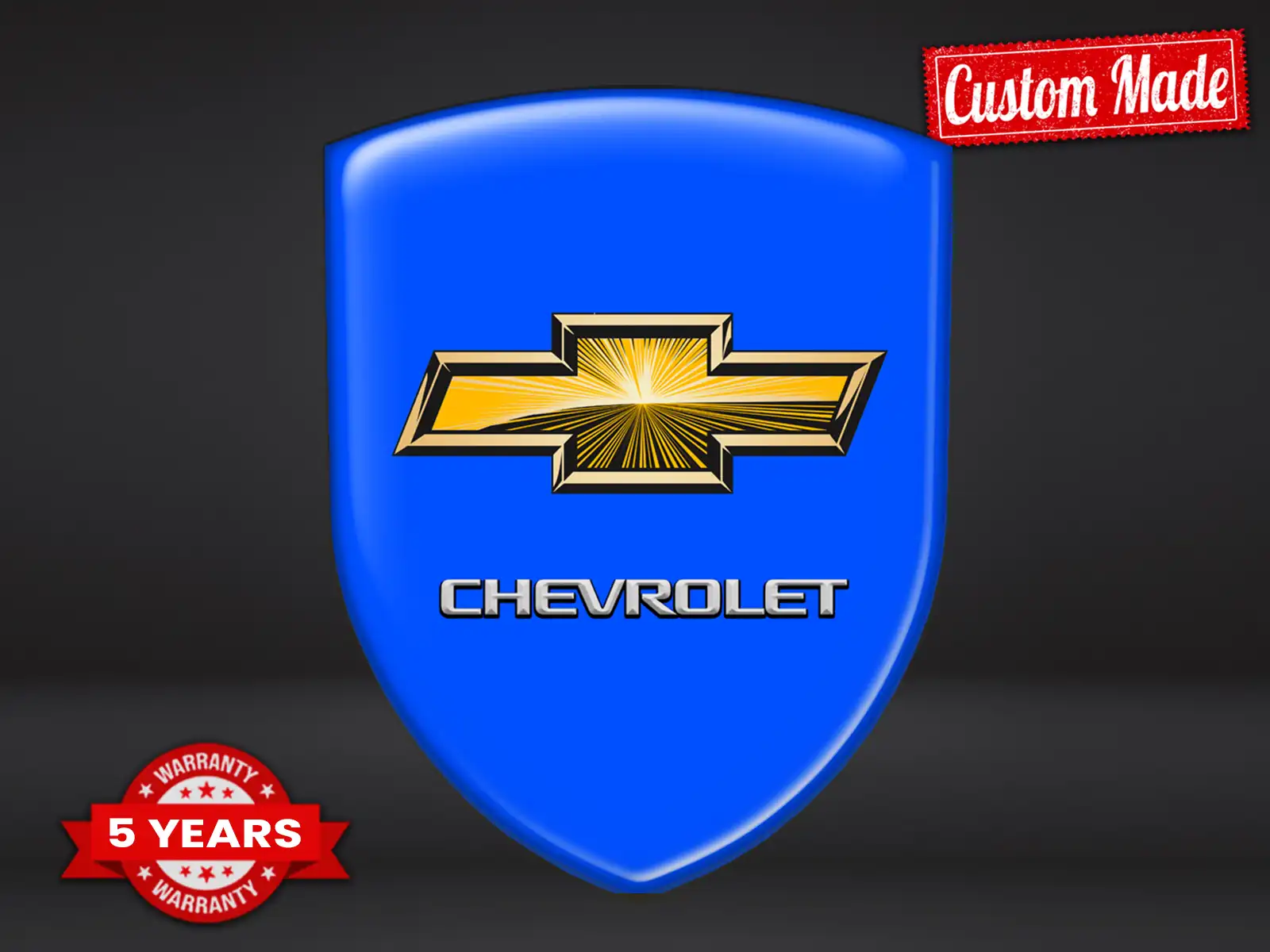 Chevrolet Heckscheibenaufkleber Limitiert Edition Robust